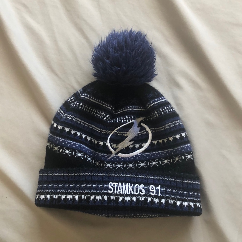Steven Stamkos Lightning beanie